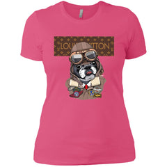 Louis Vuitton T-shirt Style Dogs T-shirt Women Cotton T-Shirt Women Cotton T-Shirt - parenttees