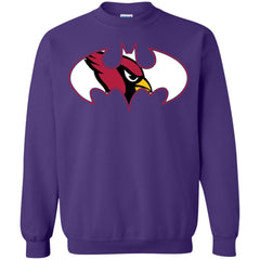 We Are The Arizona Cardinals Batman Nfl Mashup Crewneck Pullover Sweatshirt Crewneck Pullover Sweatshirt - parenttees