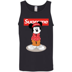 Supreme Mickey Mouse T-shirt Men Cotton Tank Men Cotton Tank - parenttees