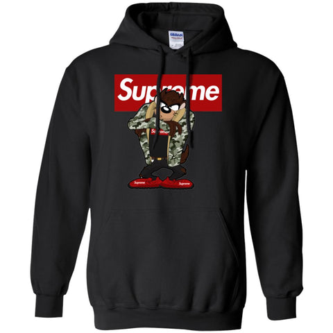 Supreme Hot Bear T-shirt Pullover Hoodie Sweatshirt Black / S Pullover Hoodie Sweatshirt - parenttees