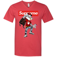 Supreme Rabbit Shirt Men V-Neck T-Shirt Men V-Neck T-Shirt - parenttees