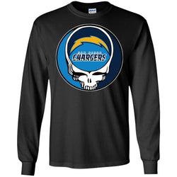 Los Angeles Chargers Grateful Dead Steal Your Face Football Nfl Shirts Men Long Sleeve Shirt