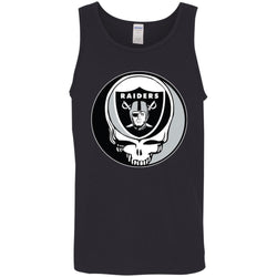 Oakland Raiders Grateful Dead Steal Your Face Football Nfl Shirts Men Cotton Tank