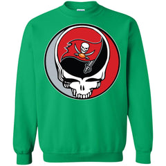 Tampa Bay Buccaneers Grateful Dead Steal Your Face Football Nfl Shirts Crewneck Pullover Sweatshirt Crewneck Pullover Sweatshirt - parenttees