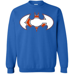 We Are The Chicago Bears Batman Nfl Mashup Crewneck Pullover Sweatshirt Crewneck Pullover Sweatshirt - parenttees