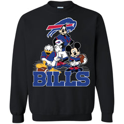 Mickey Mouse Buffalo Bills American Football Nfl Sports Shirt Crewneck Pullover Sweatshirt