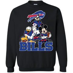 Mickey Mouse Buffalo Bills American Football Nfl Sports Shirt Crewneck Pullover Sweatshirt Crewneck Pullover Sweatshirt - parenttees
