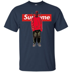 Supreme Deadpool Hiphop T-shirt Men Cotton T-Shirt Men Cotton T-Shirt - parenttees