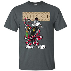 Gucci Rabbit Snake Gift Birthday T-shirt Men Cotton T-Shirt Men Cotton T-Shirt - parenttees