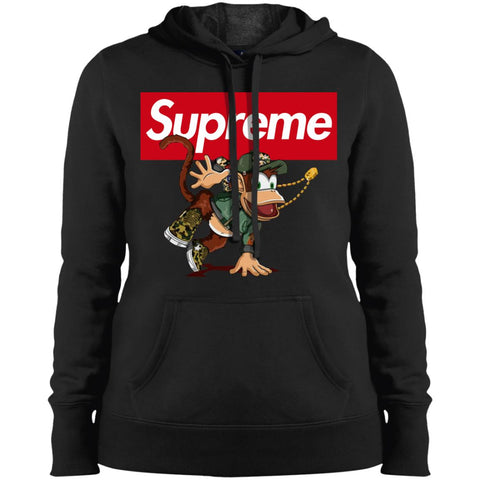 Supreme Monkey T-shirt Women Hooded Sweatshirt Black / X-Small Women Hooded Sweatshirt - parenttees