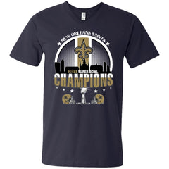 Nfl – New Orleans Saints 2019 Super Bowl Champions Football Men V-Neck T-Shirt Men V-Neck T-Shirt - parenttees