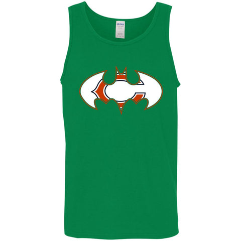 We Are The Chicago Bears Batman Nfl Mashup Men Cotton Tank Turf Green / X-Small Men Cotton Tank - parenttees