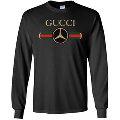 Gucci Mercedes T-shirt Men Long Sleeve Shirt Men Long Sleeve Shirt - parenttees