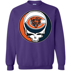 Chicago Bears Grateful Dead Steal Your Face Football Nfl Shirts Crewneck Pullover Sweatshirt Crewneck Pullover Sweatshirt - parenttees