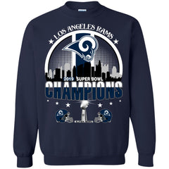 Nfl – Los Angeles Rams 2019 Super Bowl Champions Football Crewneck Pullover Sweatshirt Crewneck Pullover Sweatshirt - parenttees