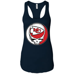 Kansas City Chiefs Grateful Dead Steal Your Face Football Nfl Shirts Women Tank Top Women Tank Top - parenttees