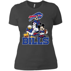 Mickey Mouse Buffalo Bills American Football Nfl Sports Shirt Women Cotton T-Shirt Women Cotton T-Shirt - parenttees