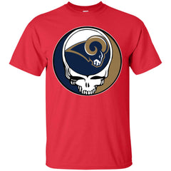 Los Angeles Rams Grateful Dead Steal Your Face Football Nfl Shirts Men Cotton T-Shirt Men Cotton T-Shirt - parenttees