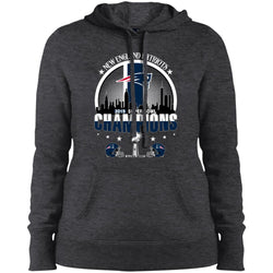 Nfl – New England Patriots 2019 Super Bowl Champions Football Women Hooded Sweatshirt