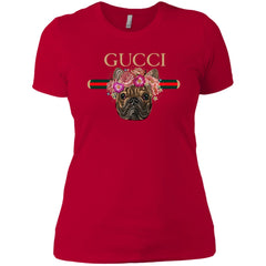 Gucci New Style Bull Dogs T-shirt Women Cotton T-Shirt Women Cotton T-Shirt - parenttees