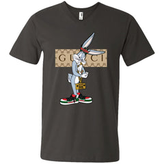 Best Gucci Rabbit T-shirt Men V-Neck T-Shirt Men V-Neck T-Shirt - parenttees