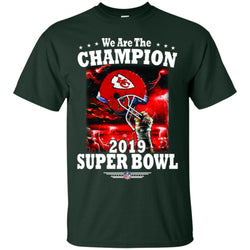 Nfl – Kansas City Chiefs We Are The Champion 2019 Super Bowl Football Men Cotton T-Shirt