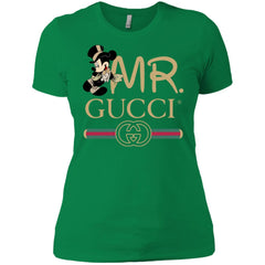 Mr Mickey Gucci Couple Disney Shirt Valentine's Day T-shirt Women Cotton T-Shirt Women Cotton T-Shirt - parenttees