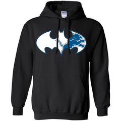 We Are The Detroit Lions Batman Nfl Mashup Pullover Hoodie Sweatshirt Pullover Hoodie Sweatshirt - parenttees