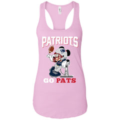 Go Pats - New England Patriots Super Bowl 2019 Mickey Mouse Football Nfl Women Tank Top Women Tank Top - parenttees