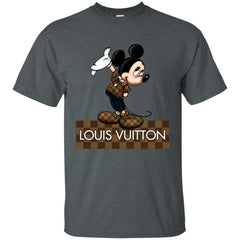 Louis Vuitton Mickey T-shirt Men Cotton T-Shirt Men Cotton T-Shirt - parenttees