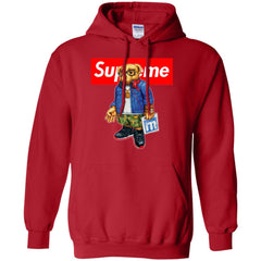 Supreme Bear Style Music T-shirt Pullover Hoodie Sweatshirt Pullover Hoodie Sweatshirt - parenttees