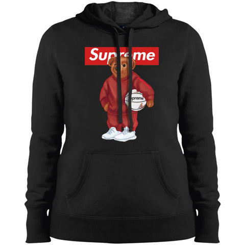 Supreme Bear Sport T-shirt Women Hooded Sweatshirt Black / X-Small Women Hooded Sweatshirt - parenttees