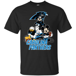 Mickey Mouse Carolina Panthers American Football Nfl Sports Shirt Men Cotton T-Shirt