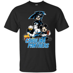 Mickey Mouse Carolina Panthers American Football Nfl Sports Shirt Men Cotton T-Shirt Men Cotton T-Shirt - parenttees