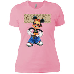 Gucci Logo Shirt Mickey Mouse T-shirt Women Cotton T-Shirt Women Cotton T-Shirt - parenttees