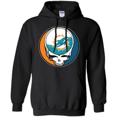 Miami Dolphins Grateful Dead Steal Your Face Football Nfl Shirts Pullover Hoodie Sweatshirt Pullover Hoodie Sweatshirt - parenttees