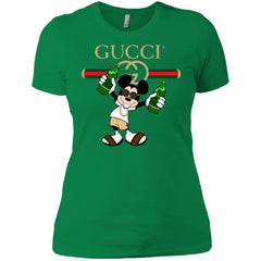 Gucci Mickey Mouse Top Trending T-shirt Women Cotton T-Shirt Women Cotton T-Shirt - parenttees