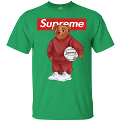 Supreme Bear Sport T-shirt Men Cotton T-Shirt Men Cotton T-Shirt - parenttees