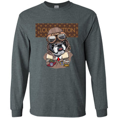 Louis Vuitton T-shirt Style Dogs T-shirt Men Long Sleeve Shirt Men Long Sleeve Shirt - parenttees