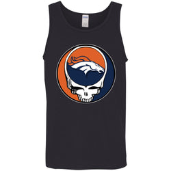 Denver Broncos Grateful Dead Steal Your Face Football Nfl Shirts Men Cotton Tank