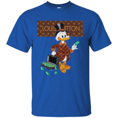 Louis Vuitton Donald Duck T-shirt Men Cotton T-Shirt Men Cotton T-Shirt - parenttees