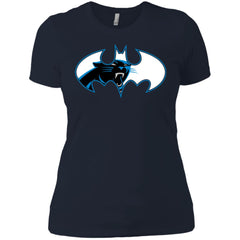 We Are The Carolina Panthers Batman Nfl Mashup Women Cotton T-Shirt Women Cotton T-Shirt - parenttees