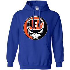 Cincinnati Bengals Grateful Dead Steal Your Face Football Nfl Shirts Pullover Hoodie Sweatshirt Pullover Hoodie Sweatshirt - parenttees