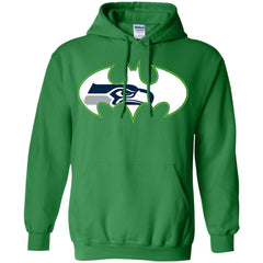 We Are The Seattle Seahawks Batman Nfl Mashup Pullover Hoodie Sweatshirt Pullover Hoodie Sweatshirt - parenttees