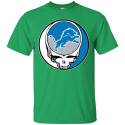 Detroit Lions Grateful Dead Steal Your Face Football Nfl Shirts Men Cotton T-Shirt