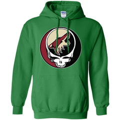 Arizona Coyotes Grateful Dead Steal Your Face Hockey Nhl Shirts Pullover Hoodie Sweatshirt Pullover Hoodie Sweatshirt - parenttees