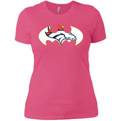 We Are The Denver Broncos Batman Nfl Mashup Women Cotton T-Shirt Women Cotton T-Shirt - parenttees