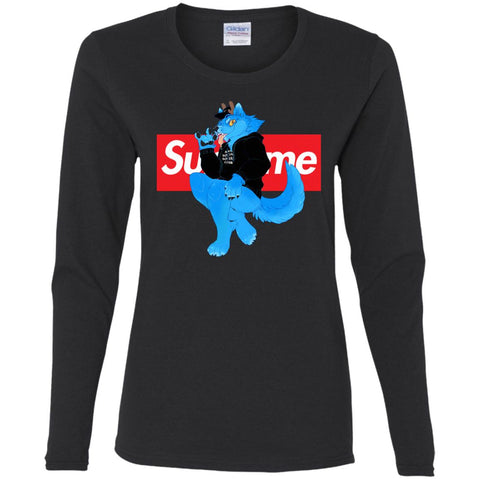 Supreme Woft T-shirt Women Long Sleeve Shirt Black / S Women Long Sleeve Shirt - parenttees