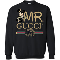 Gucci Couple Disney Mickey Valentine's Day T-shirt Crewneck Pullover Sweatshirt Crewneck Pullover Sweatshirt - parenttees