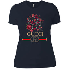 Gucci Logo Snake T-shirt Women Cotton T-Shirt Women Cotton T-Shirt - parenttees